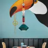 Ferroluce Lariat lampa wisząca 56cm turkusowa okrągła Podgląd zdjęcia produktu 8