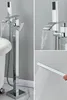 Badewannenarmatur Ari, freistehend mit Handbrause, 360 Grad Produktbild-Vorschau 3
