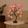 LED Rosenbaum Lampe Künstlich Bonsai Rose Baum Licht Produktbild-Vorschau 1