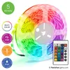 PartyFunLights Striscia LED multicolore RGB - Alimentazione Anteprima dell’immagine prodotto 2