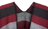 styleBREAKER Poncho mit Streifen Muster, Überwurf Cape, Produktbild-Vorschau 3