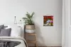 MuchoWow® Textilposter Wasserfall - Rosa - Bäume 40x40 cm Produktbild-Vorschau 3