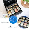 Geldkassette von HMF mit 30 Breite in Blau Produktbild-Vorschau