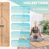 KESSER® Yogamatte Kork Inkl. Tragegurt Tasche & Yoga-Block Produktbild-Vorschau 6