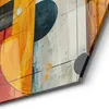DEQORI Glasbild Echtglas 55x48 cm 'Geometrischer Produktbild-Vorschau 5
