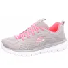Skechers Damen Schnürschuhe Sportlich Gummisohle grau Produktbild-Vorschau 7