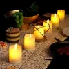 lot de 4 bougies LED sans flamme avec effet de Voir les images du produit 8