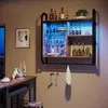 Bestier Schweberegal mit LED-Beleuchtung, küchenregal 84cm, Produktbild-Vorschau 5