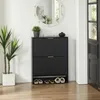 80x24cm Schuhschrank mit Nutfront höhenverstellbar Produktbild-Vorschau 4