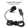 USB Lavalier klopový kondenzátorový mikrofon Všesměrový Náhled obrázku produktu 5