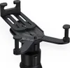 A close-up, studio shot of a black smartphone car mount. Produktbild-Vorschau