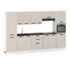 ULWEHOME | Küchenzeile 320 cm Kaschmir, Küchenmöbel-Set Produktbild-Vorschau 2