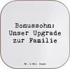 Mr. & Mrs. Panda Tassenuntersetzer Spruch Bonussohn Produktbild-Vorschau 1