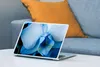MuchoWow® Laptop Aufkleber Sticker Cover Blumen - Blau - Produktbild-Vorschau 4