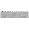 The Living Store Tagesbett mit Schubladen Betongrau 75x190 Produktbild-Vorschau 5