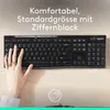Logitech Tastatur K270 kabellos schwarz Produktbild-Vorschau 24