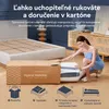 Matrac 90x200 cm, výška 26 cm, s integrovaným topperom, Náhľad obrázku produktu 12