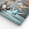 Bild auf Leinwand - Leinwandbild - Katze spaß origami - Produktbild-Vorschau 5