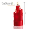 LED Kerzen Wachskerze rot 6 LEDs Deko Weihnachten Imitat Produktbild-Vorschau 3