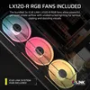 CORSAIR Geh Midi AIR 5400 LX-R LINK Tempered Glass Black Voir les images du produit 12