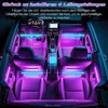 LED Innenbeleuchtung Auto USB-App Steuerung 16 Farben Produktbild-Vorschau 5