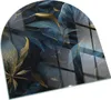 Elegante Blätter in Textur – Glasbodenplatte für – Produktbild-Vorschau 1