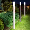 2er Set LED Stehleuchte silber, Bewegungsmelder, H 110 cm Produktbild-Vorschau 4