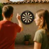 Dartscheibe Bully mit 9 Pfeilen, 21 Flights und Zubehör - Produktbild-Vorschau 8