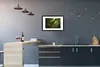 MuchoWow® Gerahmtes Poster Dinosaurier - Pflanzen - Grün - Produktbild-Vorschau 2