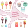 DREAMADE Kinder-Eiswagen-Spielzeug mit 15 Teilen, Eisstand Produktbild-Vorschau 4