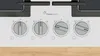 Bosch Serie 6 PPP6A2I40 Gas hob White  Black Náhľad obrázku produktu 5