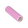 A single pink battery with a silver connector on a white background. Produktbild-Vorschau
