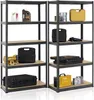 Juskys Lagerregal Basic 2er Set 180x90x40 cm - max. 1750 kg Produktbild-Vorschau 1