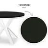 Uittrekbare eettafel van rundleer, RAL-coating, met Productafbeelding-voorbeeld 3