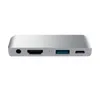 Satechi Aluminum Type-C Mobile Pro Hub silver Produktbild-Vorschau 4