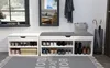 Mondeer Banc à chaussures Armoire à chaussures avec coussin Voir les images du produit 10
