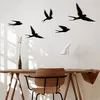 Wallity, Crow, Wanddeko, Schwarz, Metall, 33 x 22,5 cm Produktbild-Vorschau 3
