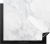 KitchenYeah© Herdabdeckplatte Marmor - Weiß - Grau - Luxus Produktbild-Vorschau 1