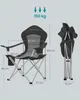 SONGMICS Faltbarer Outdoor-Stuhl, breiter Sitz, hohe Produktbild-Vorschau 8