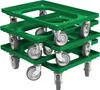 5 x Stück Transportroller für Kisten 600x400 mm 4 Produktbild-Vorschau 1