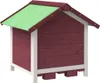 Hundehütte Mokka 65x65x61,5 cm Massivholz Kiefer Produktbild-Vorschau 6