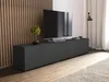 Szafka rtv pod telewizor 250cm 250 czarny mat nowoczesna Podgląd zdjęcia produktu 3