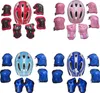 Kinder Kinder Rollschuhe Fahrrad Schutzhelm Knie Ellenbogen Produktbild-Vorschau 5
