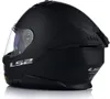 A black LS2 motorcycle helmet is shown from the side against a white background. Náhled obrázku produktu