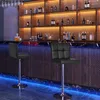 SONGMICS 2er-set Barhocker mit Lehne höhenverstellung Produktbild-Vorschau 3