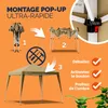 CASARIA® Tonnelle de jardin pliable Capri 3x3m Pop-Up Voir les images du produit 2