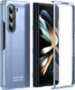 A blue phone case and a disassembled phone are displayed against a white background. Produktbild-Vorschau
