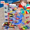 Ariko XXL Parkhaus - Garagen-Spielset - 4 Autos - Produktbild-Vorschau 12