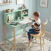 Bureau pour enfant avec tiroirs et étagère, bureau pour Voir les images du produit 1