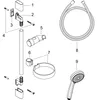 Hansgrohe Brausegarnitur CROMA 100 VARIO 27772000 65cm Produktbild-Vorschau 3